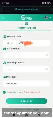 FantasyGems AI prediction signal on Wingo color and number